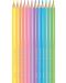 Цветни моливи Maped Color Peps - Пастелни, 12 цвята  - 2t